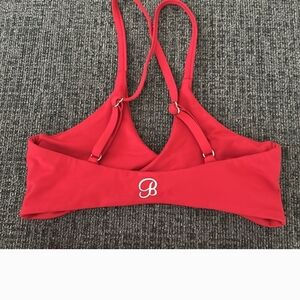 Bombshell Sportswear Red Sports Bra